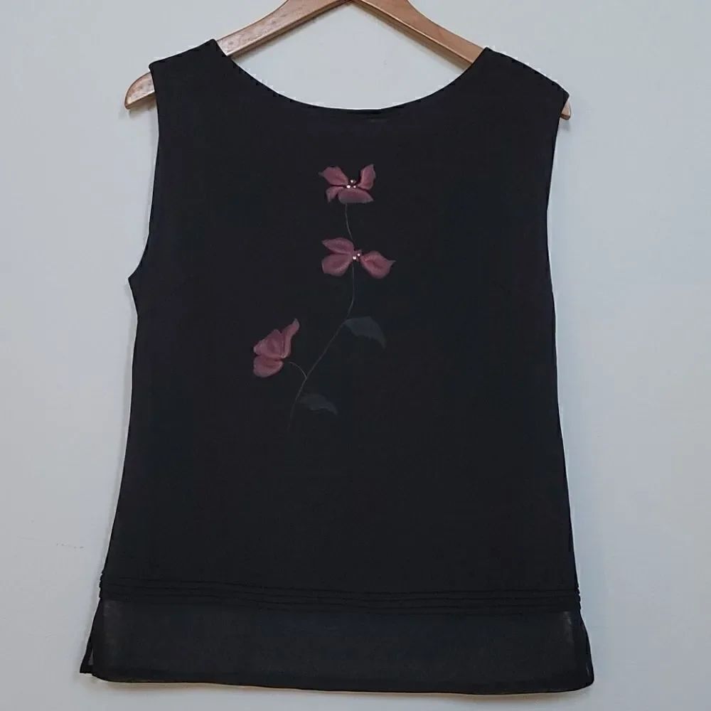 Carole Little Women's Sleeveless Top - Size 10